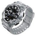 Sanda 3105 Newest Men Dual Display Watches Alarm LED Digital Waterproof Electronic Shock Watch